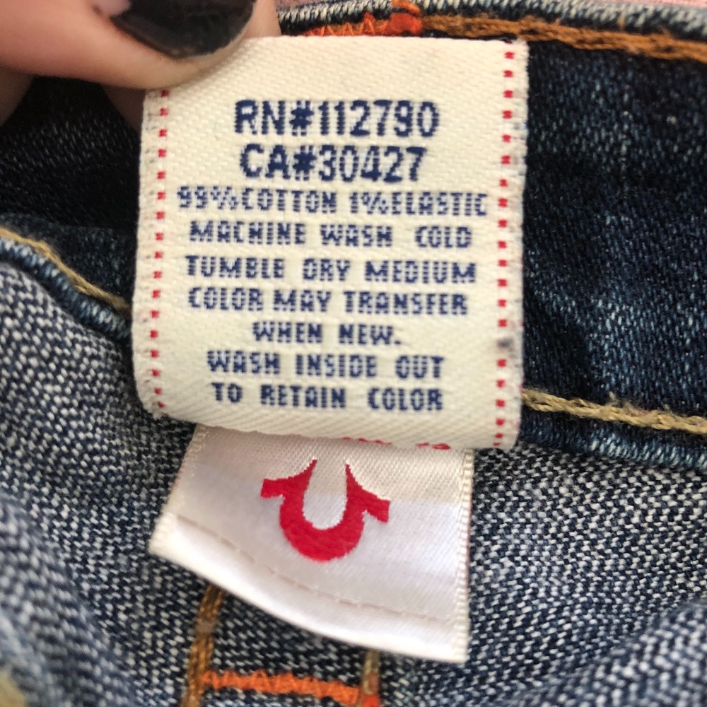 True Religion Joey Slightly Flared Jeans Rn12790-… - image 8